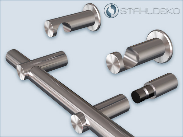 Stangen Halter Stangen Halterung Sont-28 für Rohre und und Stangen mit 28mm-Durchmesser Stangenhalter Stangenträger Sont-28 für Rohre und und Stangen mit 28mm-Durchmesser