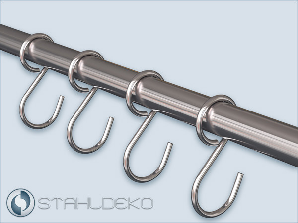 Ringhaken aus Edelstahl 16mm – Vielseitig & Sicher Edelstahl Ringhaken für Rohre und Stangen bis 16 mm Durchmesser