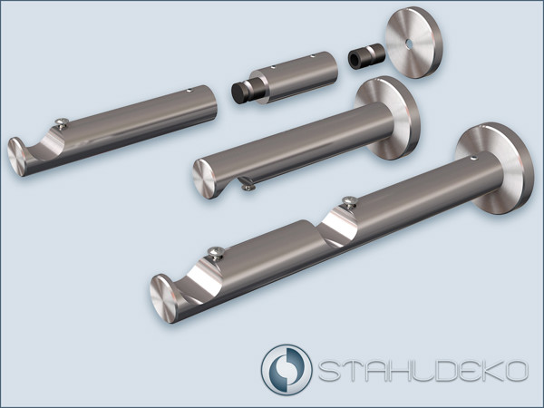 Träger Sont 20mm für Edelstahlrohre und Aluprofile Träger Sont 20mm für Edelstahlrohre und Aluprofile