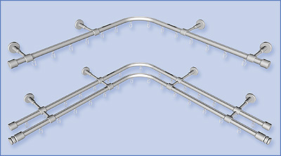 Innenbogen Profile aus Aluminium 20mm