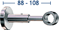 Design - Träger Primo 16 1-läufig, mit Sockel