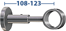 Stangen-Träger aus Edelstahl Primo28 1L