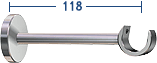 Deko: V2A-Edelstahl Träger Top20_1L