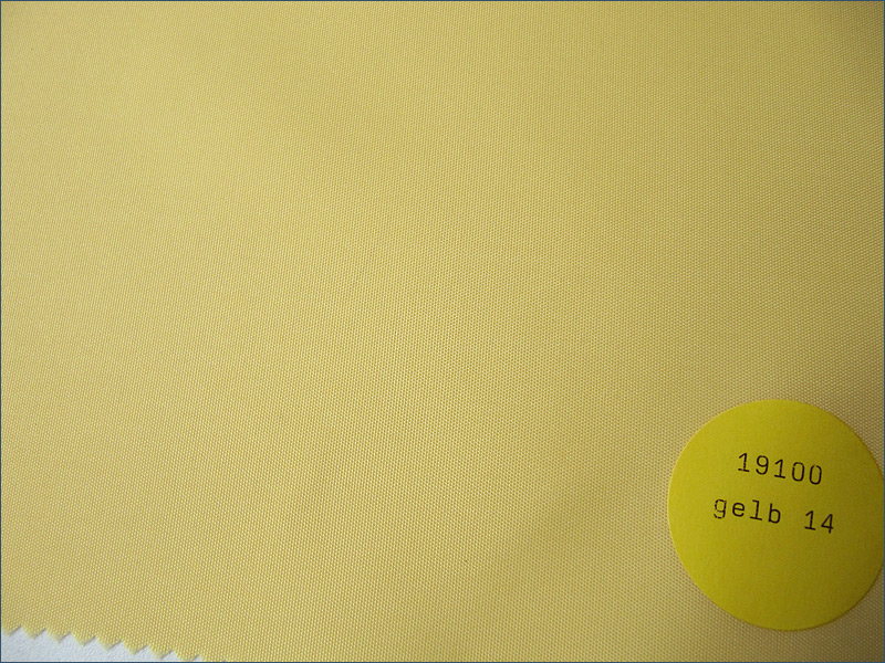 Textilduschvorhang "plain", Farbe gelb