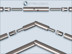 Erker-Gelenk 10, Edelstahl - V2A, Gewindeverbindung Rohr 10mm, für Dachschräge und Wandschräge
