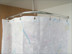 Textilduschvorhang "Laguna aqua" in 3 Größen: 120x200cm, 180x200cm, 240x200cm