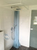 Winkel Stange für Duschvorhang U-Form für bodenebene Dusche oder bodenebener Duschbereich im Bad