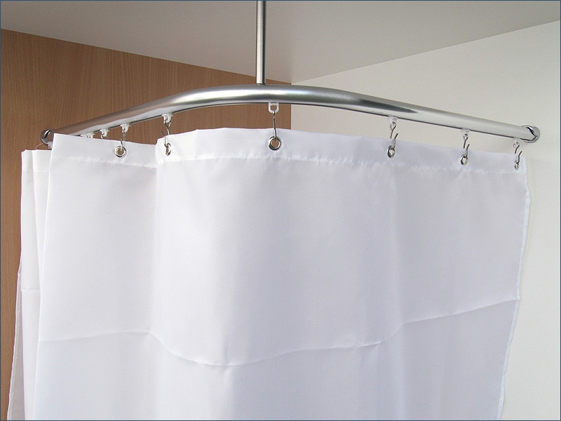 Textil Duschvorhang Für Dusche Und Badewanne "plain" In 4