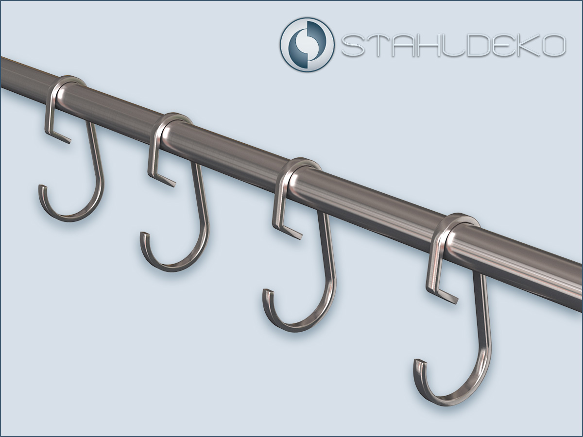 Haken Aus V2a Edelstahl Fur Rohre Und Stangen Bis 10mm Durchmesser
