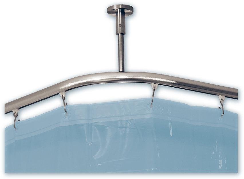 Gardinenstangen Duschvorhangstangen Im Shop Bestellen Stahldeko